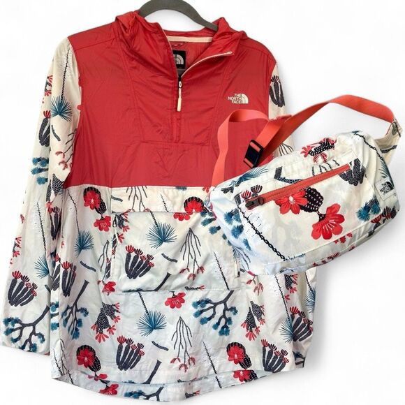 The North Face Fanorak Windbreaker Rain Jacket Packable Belt Bag Fanny Joshua XS - Picture 1 of 12